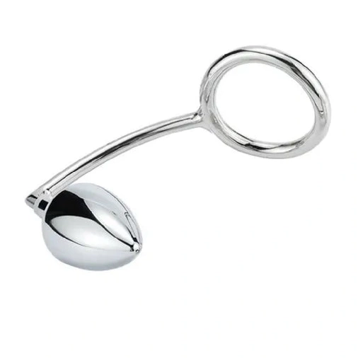 with DiscreetChoice Steel Cock Ring Stainless Set 4663 Anal Hook 0205